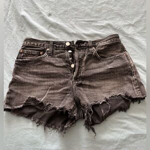 Aritzia Denim Forum Ex-Boyfriend Jean Shorts